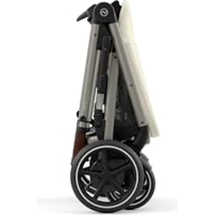 Cybex eGazelle S, Kinderwagen mit elektrischem Antrieb und Wiegefunktion, großer Einkaufskorb, Multi-Terrain-Support – Bild 7