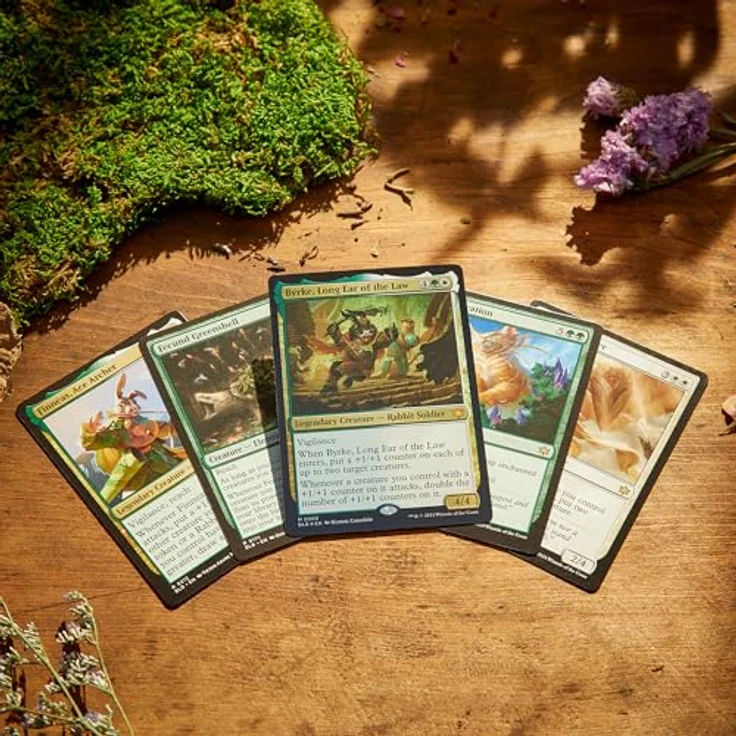 Wizards of the Coast Magic: The Gathering Bloomburrow-Einsteigerpaket, 2 spielfertige Decks mit 60 Karten, für 2 Spieler ab 13 Jahren, deutsche Version – Bild 5