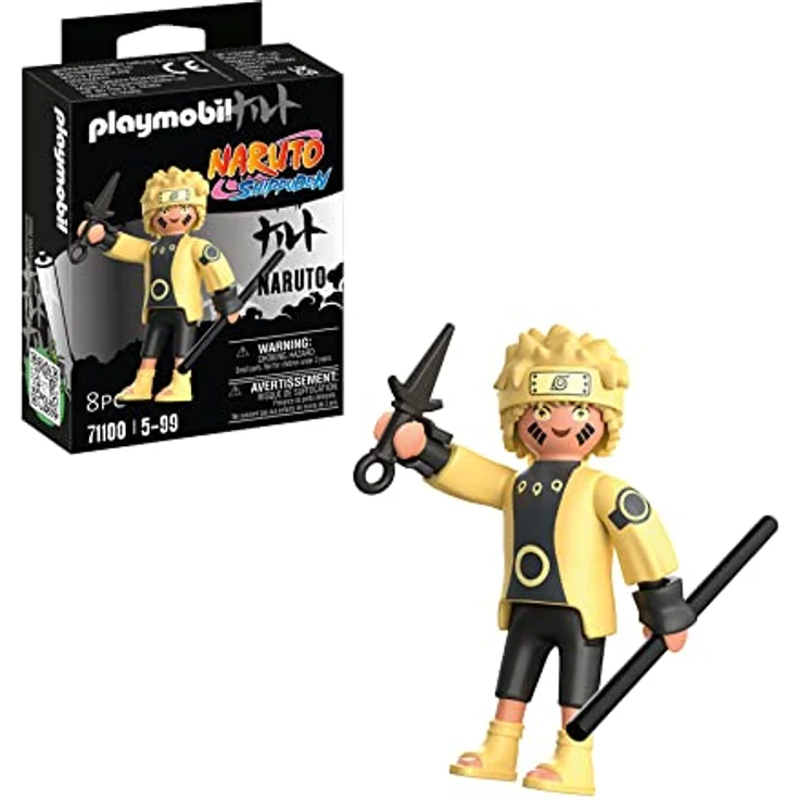 PLAYMOBIL Naruto Shippuden - Naruto Rikudou Sennin Mode Konstruktionsspielzeug – Bild 2