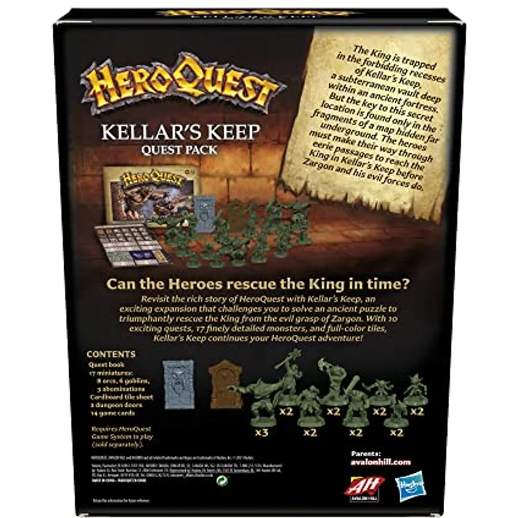 HeroQuest: Kellar`s Keep (Exp. ) (engl. ) – Bild 4