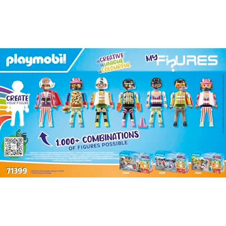PLAYMOBIL 71401 My Figures: Fashion Spielset, Mehrfarbig - Kreatives Figurenset mit über 1000 Kombinationsmöglichkeiten und modischen Accessoires – Bild 5