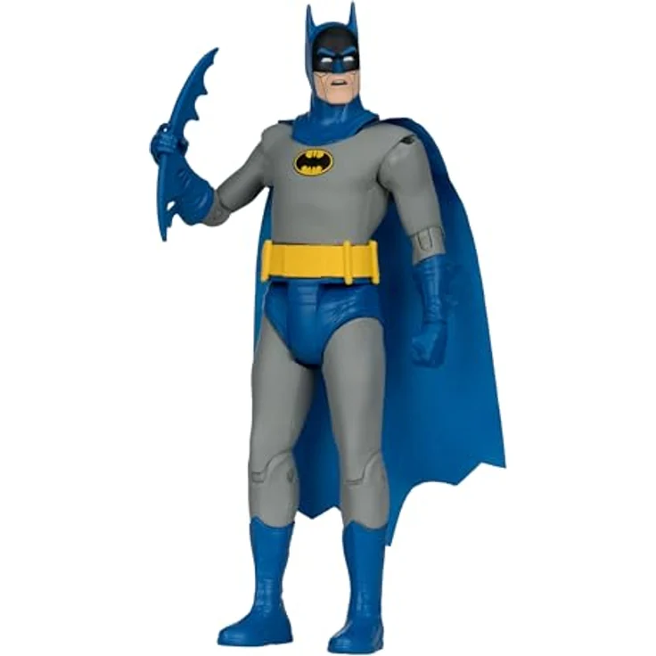 McFarlane DC Retro Super Friends Action Figure Bizarro Batman, 15 cm mit Zubehör und Base – Bild 1