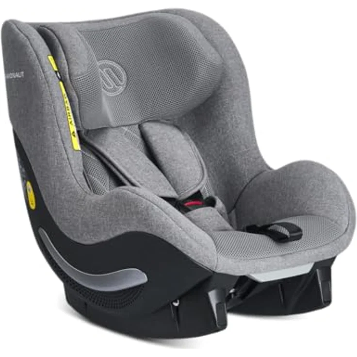 Avionaut AeroFIX RWF AirFlow, Rückwärtsgerichteter Kindersitz (0-18 kg) mit intelligentem Air-Flow Polsterung, Grey – Bild 1
