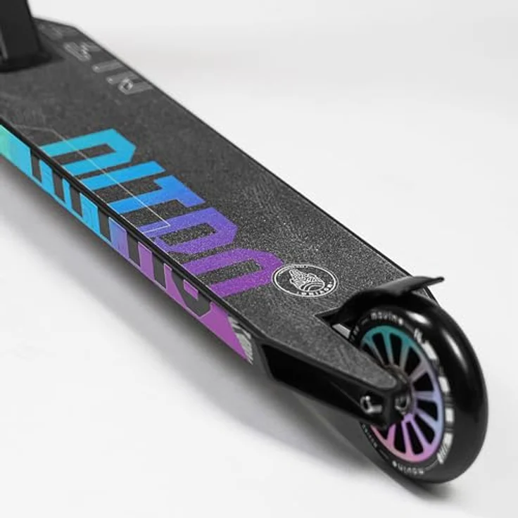 Movino Nitro Stunt Scooter für Kinder, leicht 3,2kg, ABEC-9 Lager, Y-BAR aus Stahl, optimal für Einsteiger im Skatepark – Bild 4
