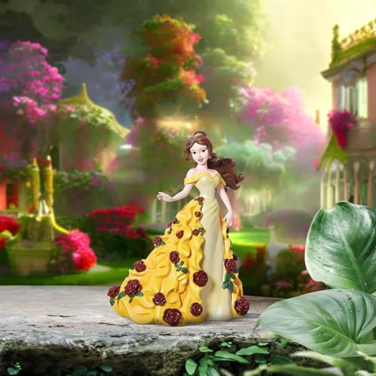 Enesco Disney Showcase Figur, Botanische Belle aus Schöne und das Biest, 53,3 cm, gelb, Sammlerstück – Bild 5