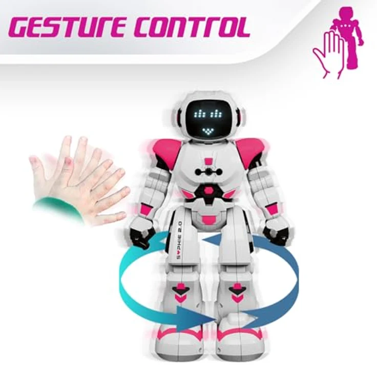 Xtrem Bots - Sophie | Roboter Kinder Ab 4 Jahre | Mädchen Roboter | Ferngesteuerte Roboter | Programmierbarer Roboter | Roboter Ferngesteuert Farbe Rosa – Bild 7