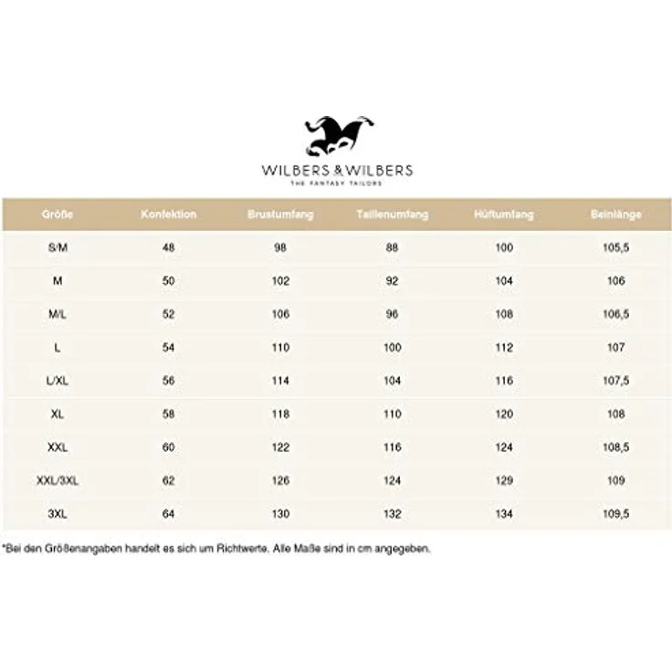 WILBERS & WILBERS Herrenkostüm Sträfling, Gr. 64 - 3-teilig mit gestreiftem Oberteil und passender Hose in Schwarz-Weiß – Bild 5