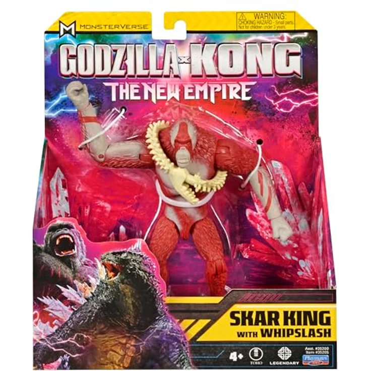 Godzilla 15,2 cm Skar King Actionfigur mit Whipslash, aus dem Godzilla X Kong Monsterverse – Bild 3