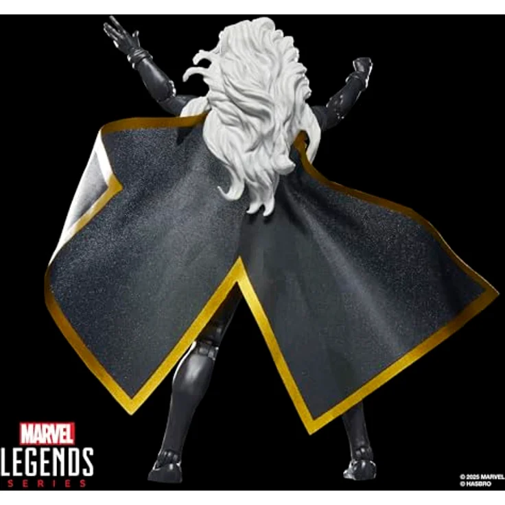 Marvel Mvl Legends Exc Red 4, Sammelfigur Storm mit 4 Accessoires, 15 cm, vollbeweglich, rot – Bild 6