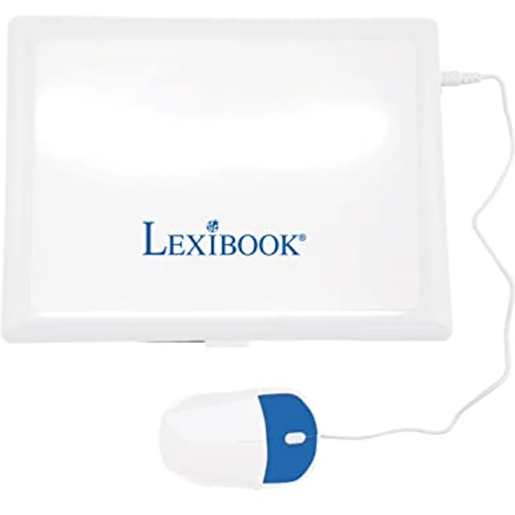 LEXIBOOK JC598i3 - Zweisprachiger Lernlaptop mit 124 Aktivitäten zum Lernen, Spielen und Musizieren, blau/weiß (Zweisprachig Deutsch und Englisch) – Bild 3