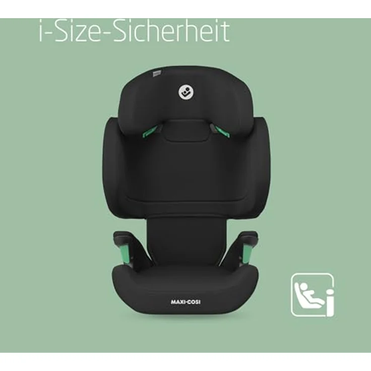 Maxi-Cosi Autokindersitz RodiFix M i-Size - Basic Black, 36 kg, ab 3,5 Jahre - 12 Jahre, Isofix, Seitenaufprallschutz – Bild 3
