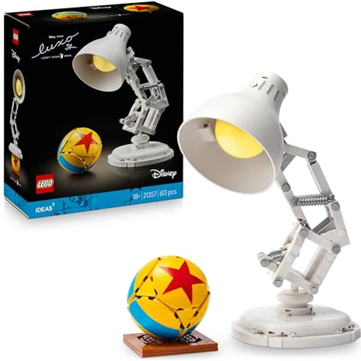 LEGO Ideas | Disney Pixar Set 21357, Spielset mit Schreibtischlampe zum Bauen, kreatives Baumodell für Erwachsene, dekorativ und als Geschenk geeignet – Bild 1