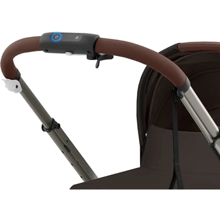 Cybex Gold Kinderwagen e-GAZELLE S, All-in-1-System mit E-Antrieb, 20+ Konfigurationen, ab Geburt bis 4 Jahre, max. 22 kg, Chocolate Brown – Bild 5