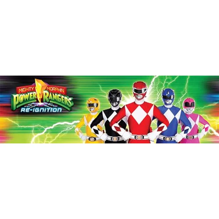 Playmates Mighty Morphin Power Rangers RED Ranger Auto-Morphin Action Figure mit Power-Schwert und Blade-Blaster, verstellbar, rote Figur – Bild 3