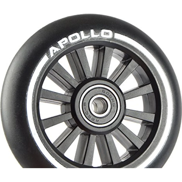 Apollo Stuntscooter Ersatzräderset Pro Wheels - ABEC9 Kugellager, 100mm, High Rebound PU, 2er Set – Bild 3