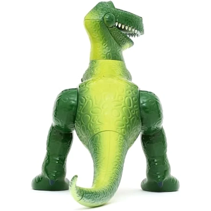 Disney Store Official Toy Story Rex, Interaktive sprechende Actionfigur, 34 cm, über 15 Sätze, interagiert mit anderen Charakteren, ab 3 Jahren – Bild 4