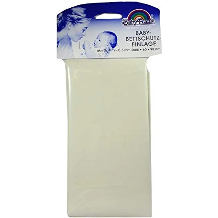 Büttner-Frank BABY BETTEINLAGEN Gummi 60x90 cm, weiß, Windel Zubehör