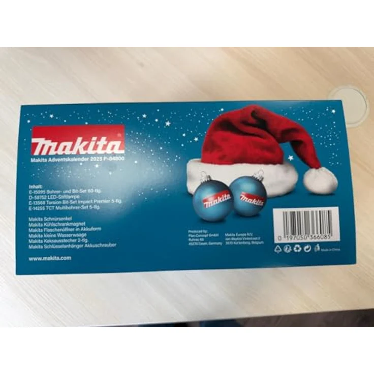 Makita Adventskalender 2025, Adventskalender mit exklusiven Werkzeug-Geschenken – Bild 9