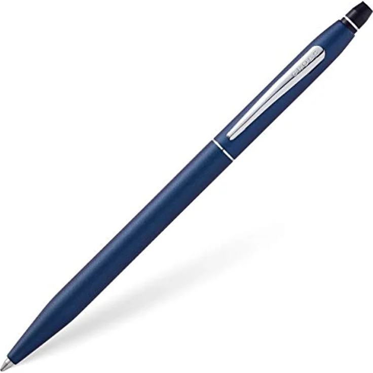 OTTO Füllfederhalter Kugelschreiber Click Navy Blau-Lack Geschenkbox – Bild 4