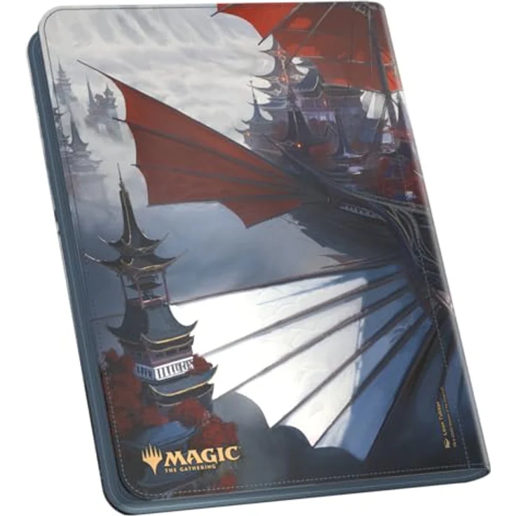 Ultimate Guard Zipfolio 360 Xenoskin für Magic: The Gathering "Tarkir: Dragonstorm" - Mystic Monastery, mit sauer- und PVC-freien Taschenseiten, geeignet für Karten mit Doppelhülle, widerstandsfähiges Material mit Reißverschluss – Bild 2