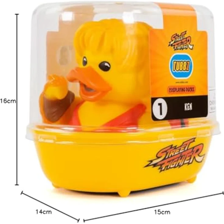 Street Fighter: TUBBZ Ken, Cosplaying Ducks, Entenfigur, Sammlerstück – Bild 11