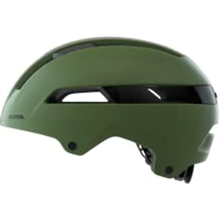 ALPINA SOHO - Extrem Robuster, Leichter & Individuell Anpassbarer Urban Fahrradhelm Für Erwachsene, olive matt, 51-56 cm – Bild 2