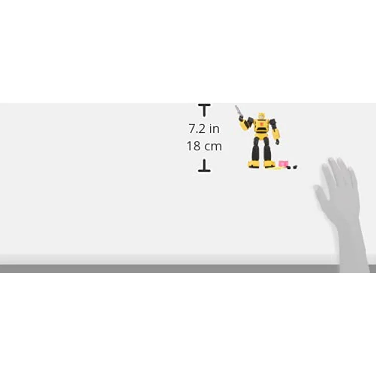 JTI GmbH Transformers, Actionfigur ROTE Hummel, voll beweglich mit Zubehörteilen, für Kinder ab 8 Jahren – Bild 3