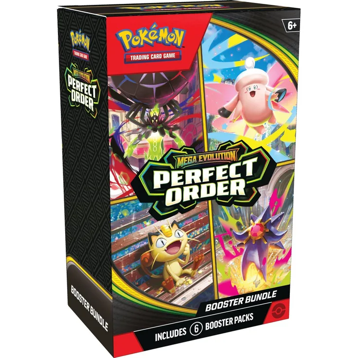 Nintendo Pokémon TCG Perfect Order Booster Bundle, 6 Packs Englisch
