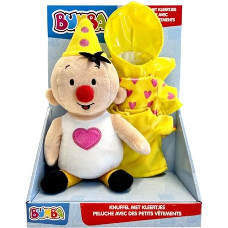 OttoSimon Bumba Kuscheltier mit Kleidung, Plüsch Anziehpuppe 30 cm, Studio 100 Set – Bild 1