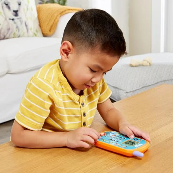 VTech Bluey Lernhandy, interaktives Spielzeug mit Originalstimmen und 4 Lernspielen, für Kinder von 3-6 Jahren – Bild 4