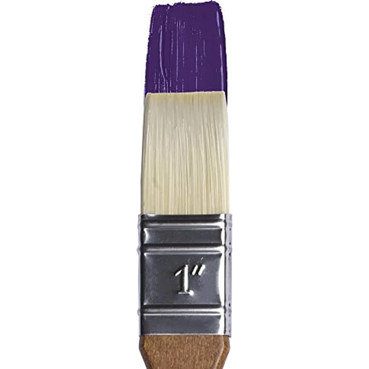 Winsor & Newton 5010825 synthetischer Künstler Ölpinsel mit hoher Elastizität & Lebensdauer, ergonomischer Stiel für Ölfarben und Alkydfarben - Lasurpinsel 1" – Bild 3