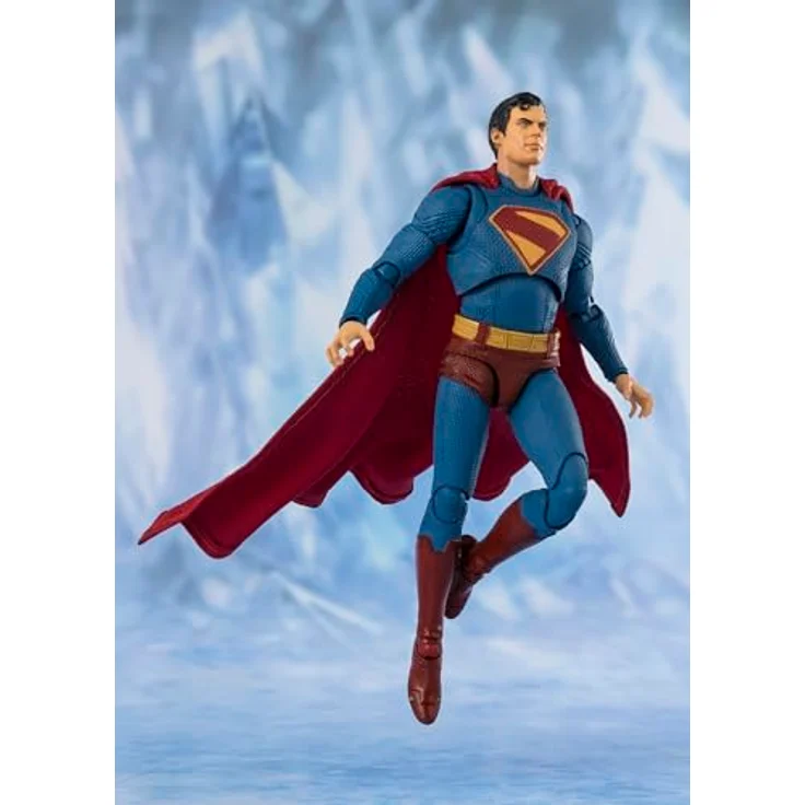 Bandai Superman 2025 S.H.Figuarts Actionfigur, 16 cm, inkl. Zubehör in Fensterbox – Bild 5