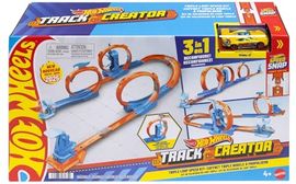 Hot Wheels Track Creator Dreifach-Looping-Set