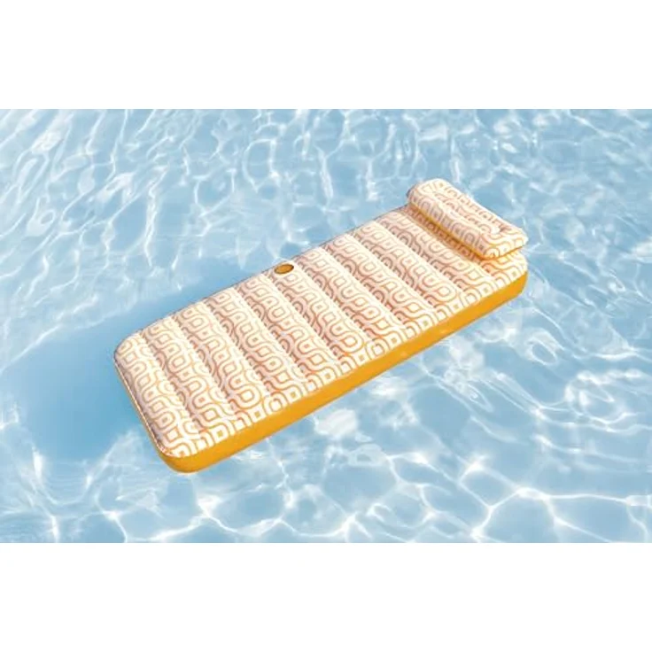 Bestway Luftmatratze Waterproof Deluxe, 183x84 cm, wasserfest, bunt, für Strand und Pool – Bild 10