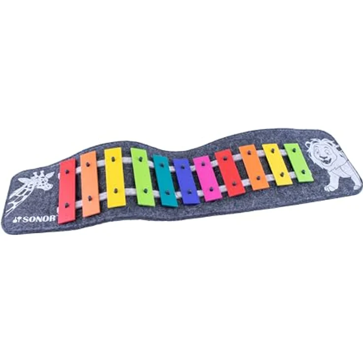 Sonor Safari Glockenspiel BW, Xylophon mit Tonumfang c3 - f4, inkl. Holzkopfschlägel, kompakt und transportabel, Made in Germany – Bild 2