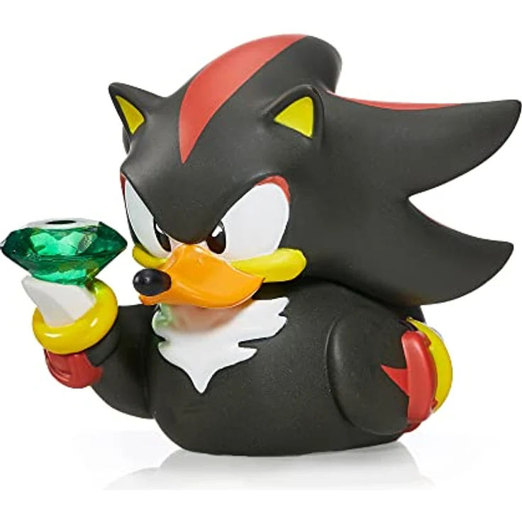 TUBBZ Shadow Sammler-Vinyl-Gummiente Figur, 9 cm groß, offizielle Sonic The Hedgehog-Merchandise in farbenfroher Box-Ausgabe – Bild 1