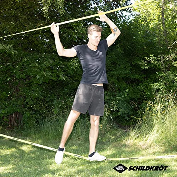 Slackline 15m, inkl. Teaching Line – Bild 4