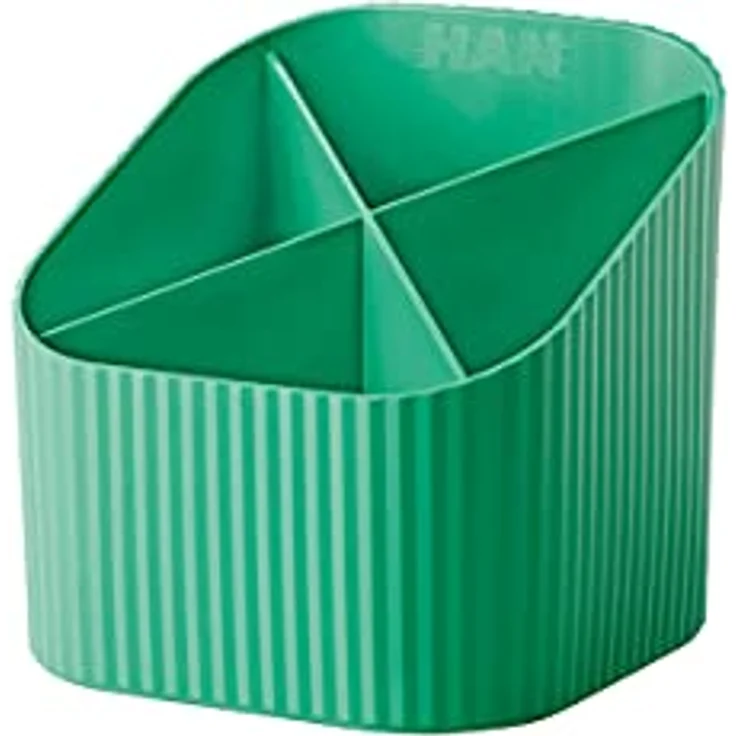 HAN Schreibtischköcher Re-X-LOOP – say yes to 100% recycled, modernes, junges Design für alle Schreibtischutensilien, grün, 17238-905 – Bild 2