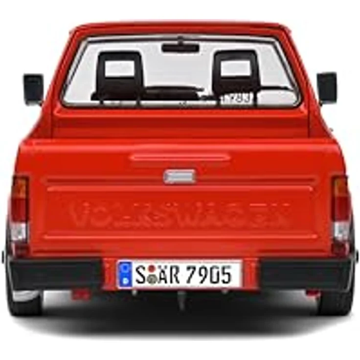 Solido 1:18 Volkswagen Caddy MK.1, Die-cast Modellfahrzeug in rot mit Kunststoffsockel – Bild 4