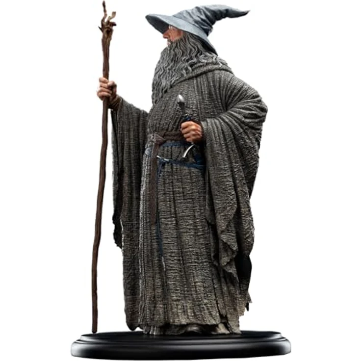 Weta Workshop Herr der Ringe Mini Statue Gandalf der Graue 19 cm, detailreiche Statue aus hochwertigem Resin – Bild 3
