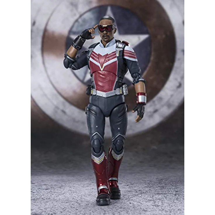 TAMASHII NATIONS - Der Falcon und der Wintersoldat - S.H.Figuarts Actionfigur, 15 cm – Bild 4