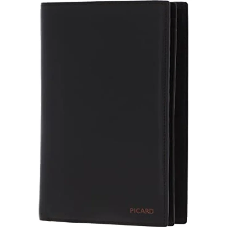 Picard Herren Geldbeutel Franz1 aus Rindsleder mit RFID-Schutz in der Farbe Cafe Braun Schwarz, 11554A5055 – Bild 1