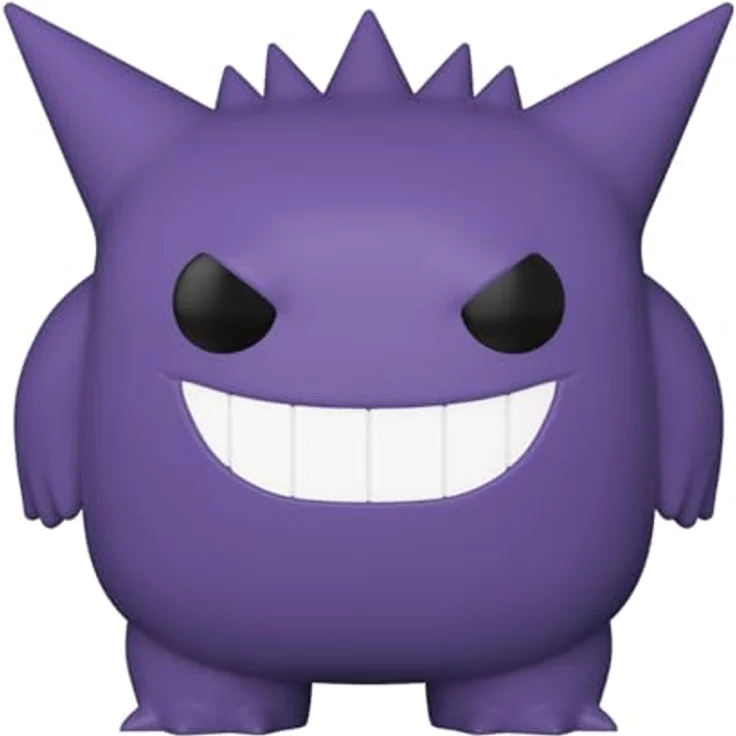 Funko Pop! Games: Pokemon - Gengar - Vinyl-Sammelfigur - Geschenkidee - Premium Vinyl Material - Offizielle Handelswaren - 9,5 cm Höhe - Für Kinder und Erwachsene – Bild 2