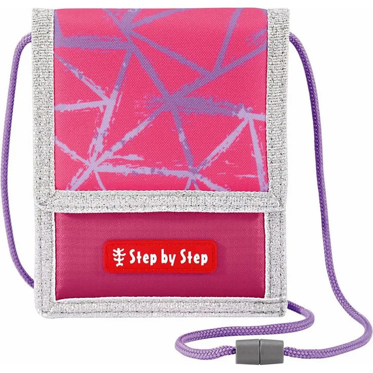 Step by Step Kindergeldbörsen Brustbeutel, Polyester mit Innentasche und Klettverschluss