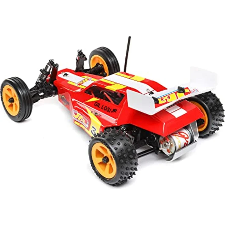 LOSI 1/16 Mini JRX2 Brushed 2WD Buggy RTR, Red – Bild 4