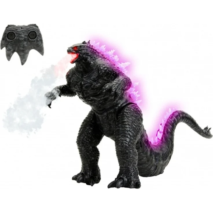 JADA Actionfigur Jada 253256005 - RC Godzilla Heat-Ray Breath 1:12, ferngesteuerte Figur mit Wasserdampf-Hitzestrahl, 63 cm, Godzilla x Kong: The New Empire – Bild 1