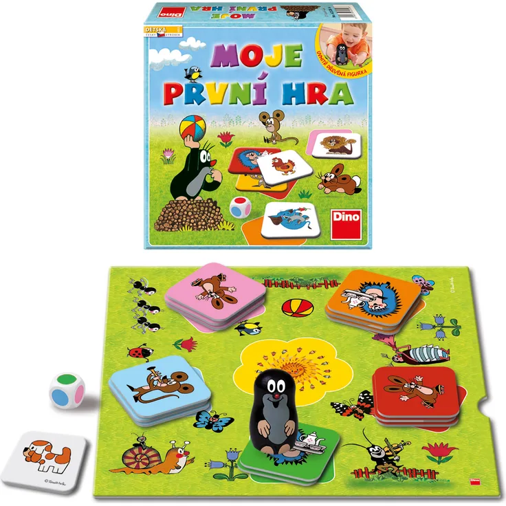 Dino Bikes Mein erstes Spiel, DINO, Brettspiel für 2-3 Spieler