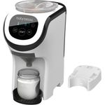 Baby Brezza Babyflaschenwärmer Formula Pro Mini mit Base - automatischer Flaschenzubereiter, ideal für unterwegs