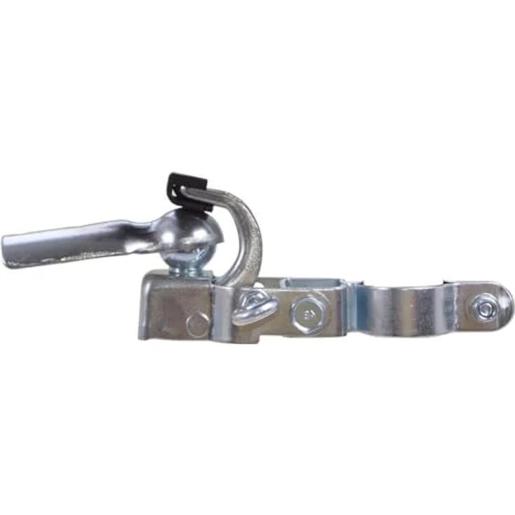 Filmer 46.909 Fahrrad Anhängerkupplung Maxi, Sattelrohrmontage für Sattelstützen 24-30 mm, 80 kg Tragkraft, silber – Bild 2