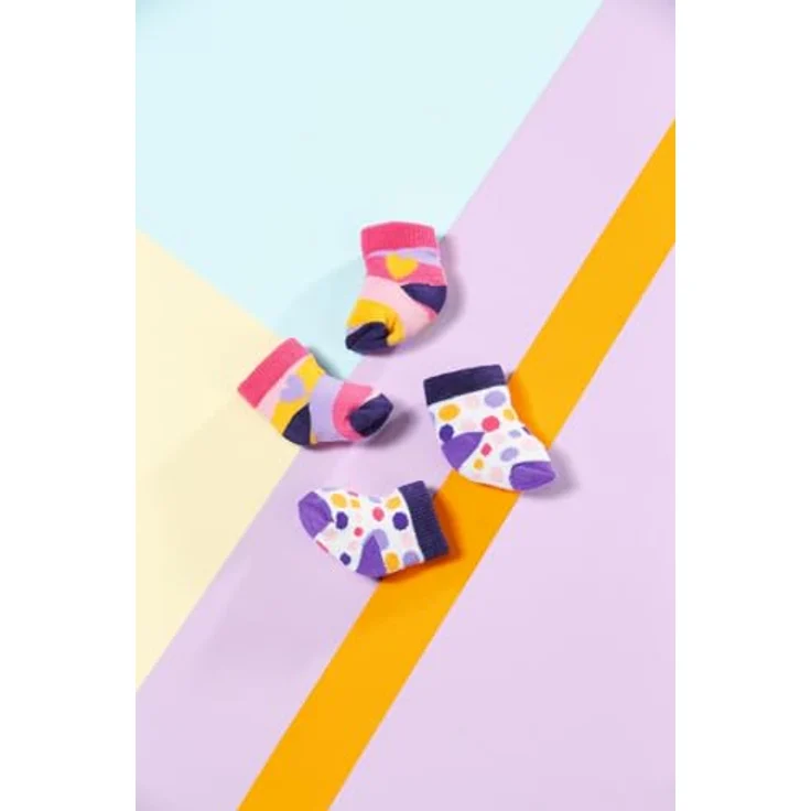 BABY Born 2 Paar Bunte Socken für 43 cm Puppen, Set Nicht frei wählbar 836057 Zapf Creation – Bild 4